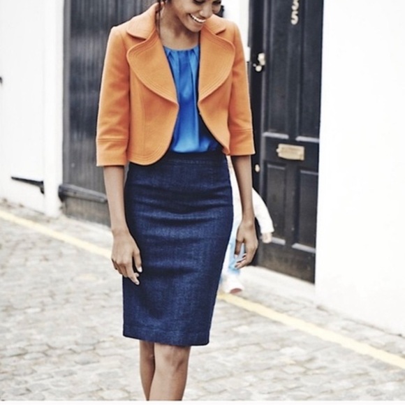 Boden Dresses & Skirts - Boden Classic Denim Skirt size 10